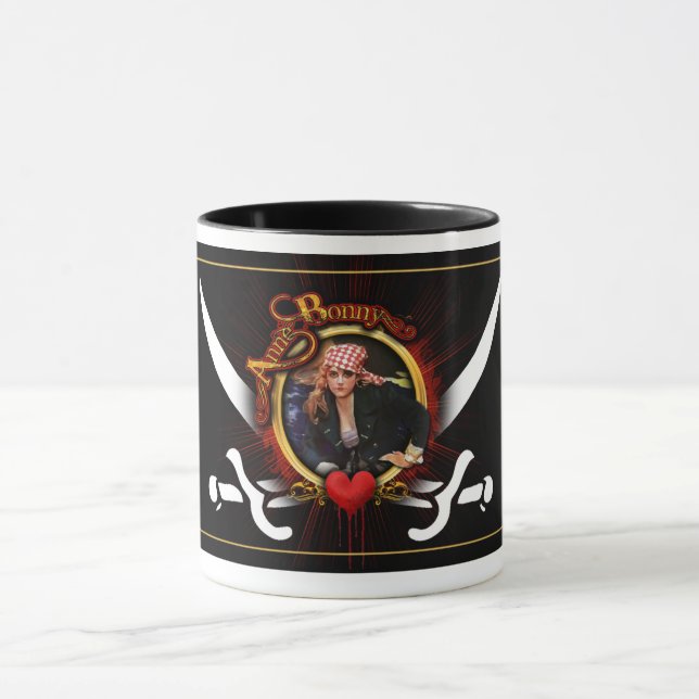 Taza Anne Bonny Pirate Coffee Mug (Centro)