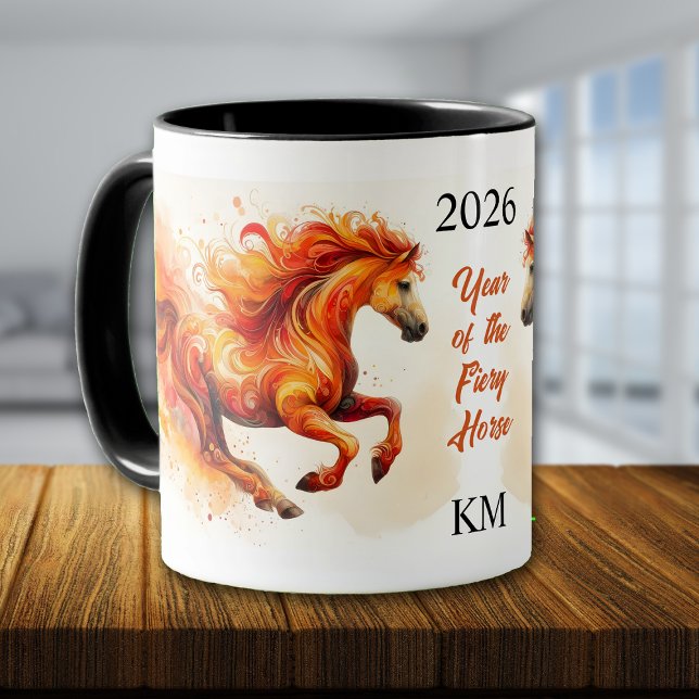 Taza Año 2026 del Caballo Fuego Chino 2 (Subido por el creador)