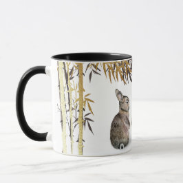 Taza Año Chino del Conejo | Año Personalizado