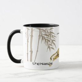 Taza Año chino del tigre | Año y nombre del Personaliza