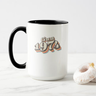 Taza Año de Cumpleaños - Alrededor de 1974