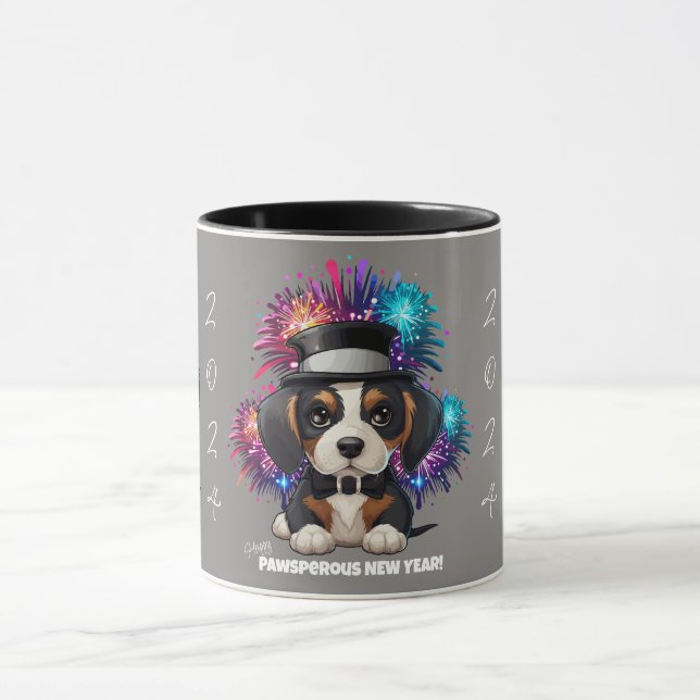 Taza ¡Año de los Woofs! (Centro)