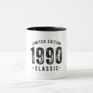 Taza Año de nacimiento clásico 1990