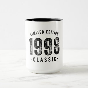 Taza Año de nacimiento clásico 1998