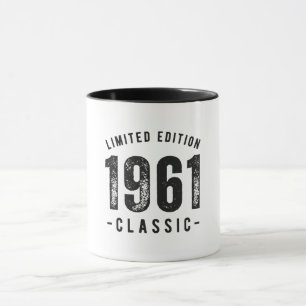 Taza Año de nacimiento clásico de 1961