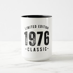 Taza Año de Nacimiento Clásico de 1976