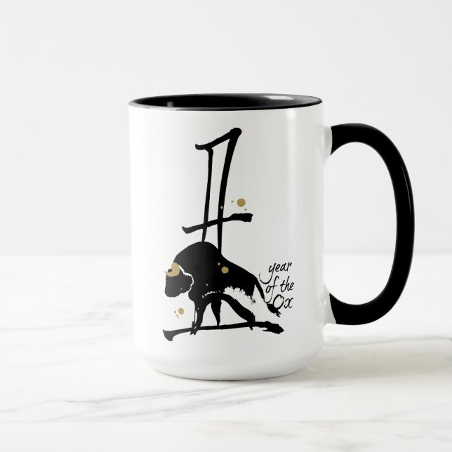 Taza Año del buey - zodiaco chino (Derecha)