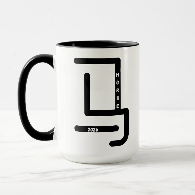 Taza Año del caballo 2026 (Izquierda)