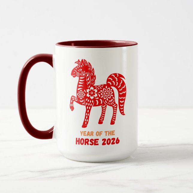 Taza Año del caballo 2026 (Izquierda)