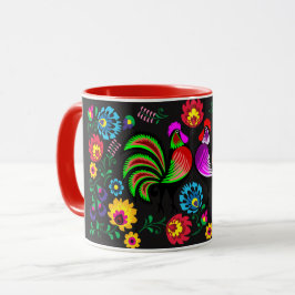 Taza Año del diseño 10 del gallo