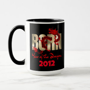 Taza Año del Dragón 2024, 2012, 2000, 1988