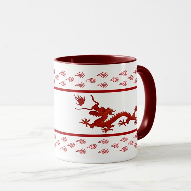 Taza Año del dragón chino (Anverso derecho)