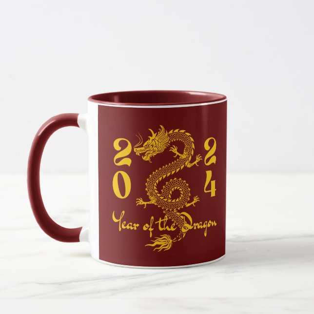 Taza Año del Dragón de Oro (Izquierda)