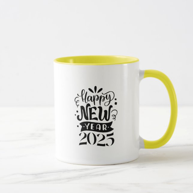 Taza año nuevo 2025 (Derecha)