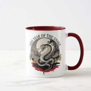 Taza Año Nuevo Chino 2025 De La Serpiente