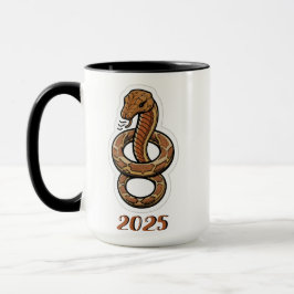 Taza Año Nuevo Chino De La Serpiente 2025