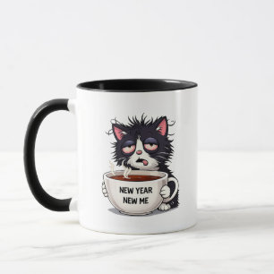 Taza año nuevo, yo nueva