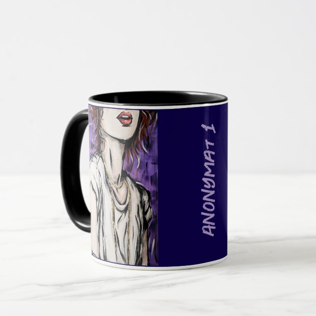 Taza Anonymat 1 (Anverso izquierdo)