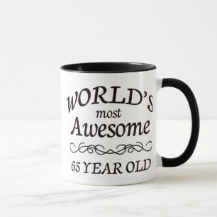 Taza Años más impresionantes del mundo los 65