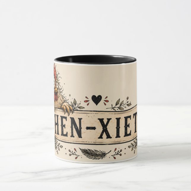TAZA ANSIEDAD-GALLINÁCEA (Centro)