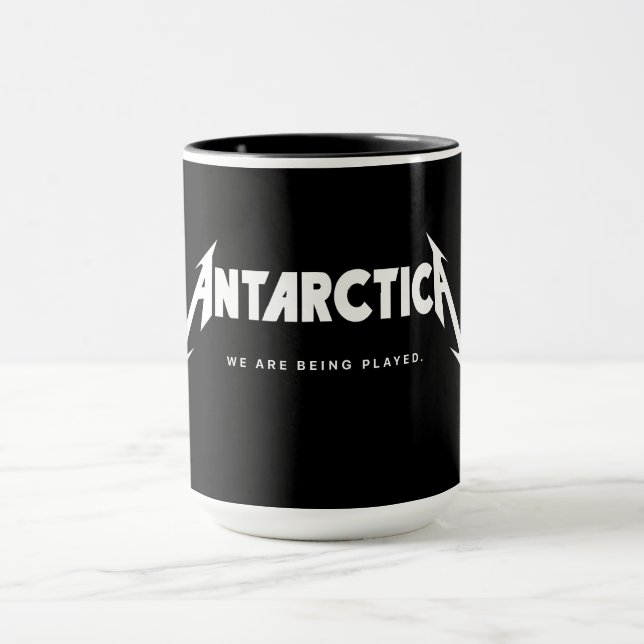 Taza Antarctica – we are being played (Centro)