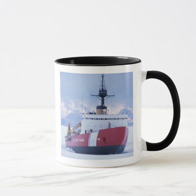 Taza Antártida, Isla Ross, Estación McMurdo, USCG (Derecha)