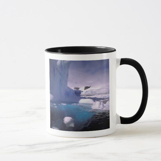 Taza Antártida. Paisajes de hielo antárticos 2 (Derecha)
