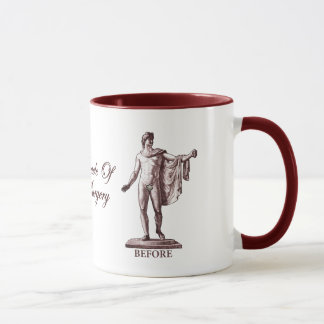 Taza Antes y después