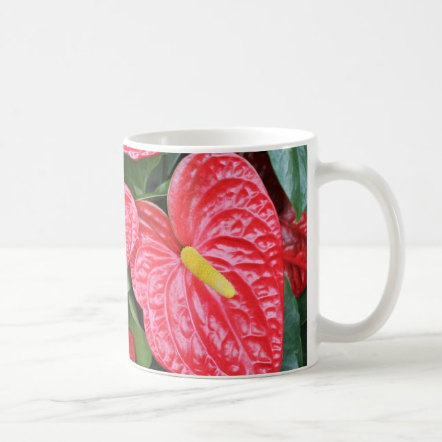 TAZA - Anthurium rojo (Derecha)