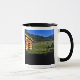 Taza Antigua casa de troncos cerca de Park City, Utah.