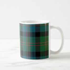 Taza antigua del tartán de Blair