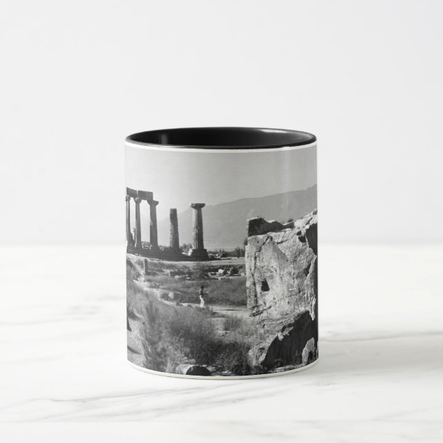 Taza Antigua Grecia Templo Corinth Apolo (Centro)