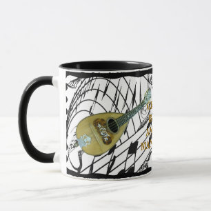 TAZA ANTIGUA MANDOLIN-MUG