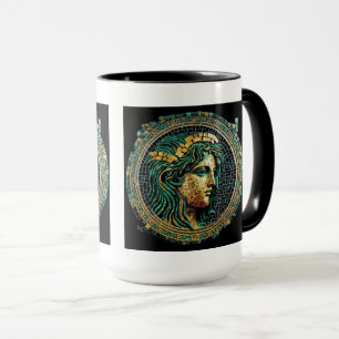 Taza Antigua mezcla de misterio griego de 15 oz
