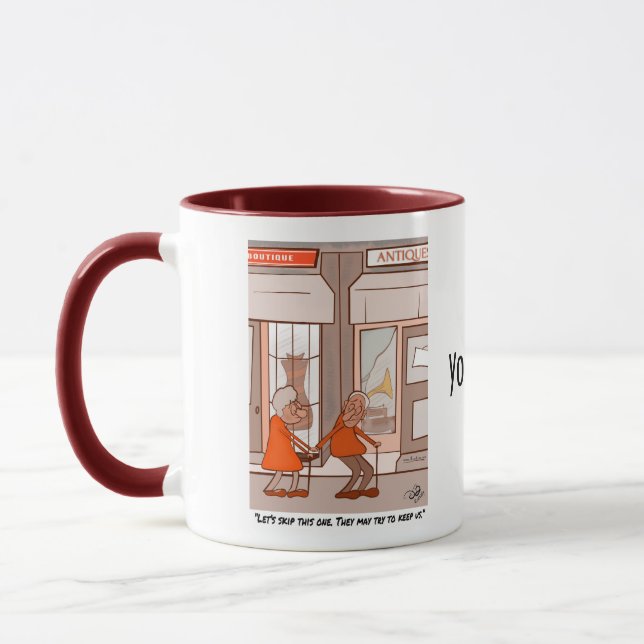 Taza Antigüedades Combo Mug (Izquierda)