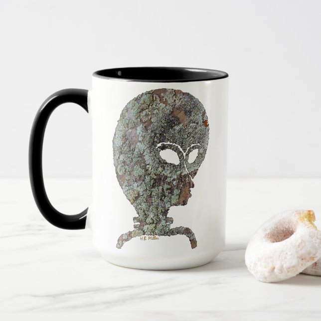 Taza Antiguo Alien (Con donut)