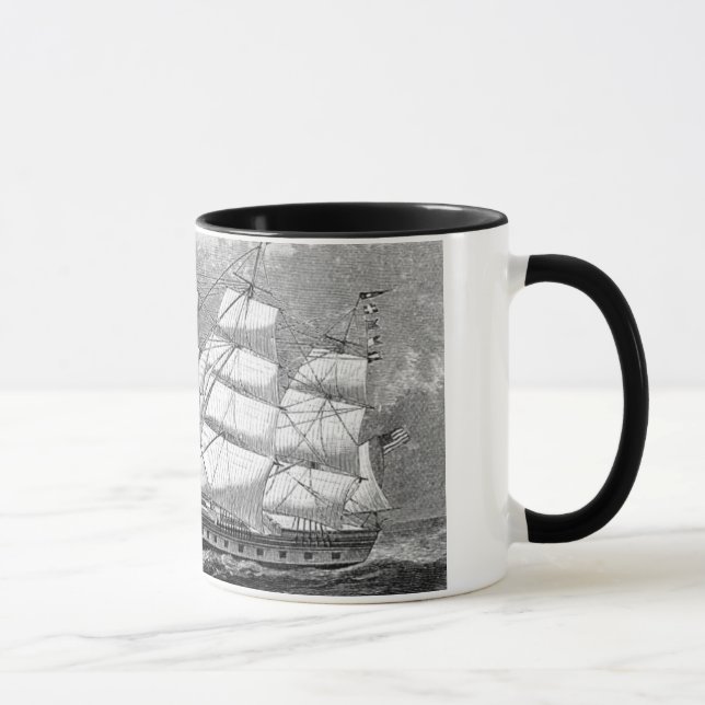 Taza Antiguo barco velero Mug (Derecha)