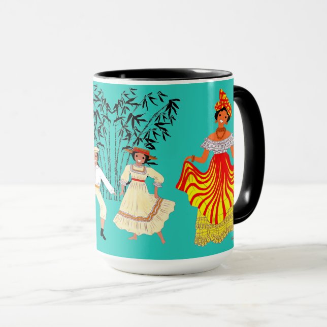 Taza Antilles françaises (Anverso derecho)