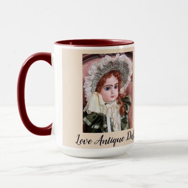 Taza Antique Jumeau Coffee Mug (Izquierda)