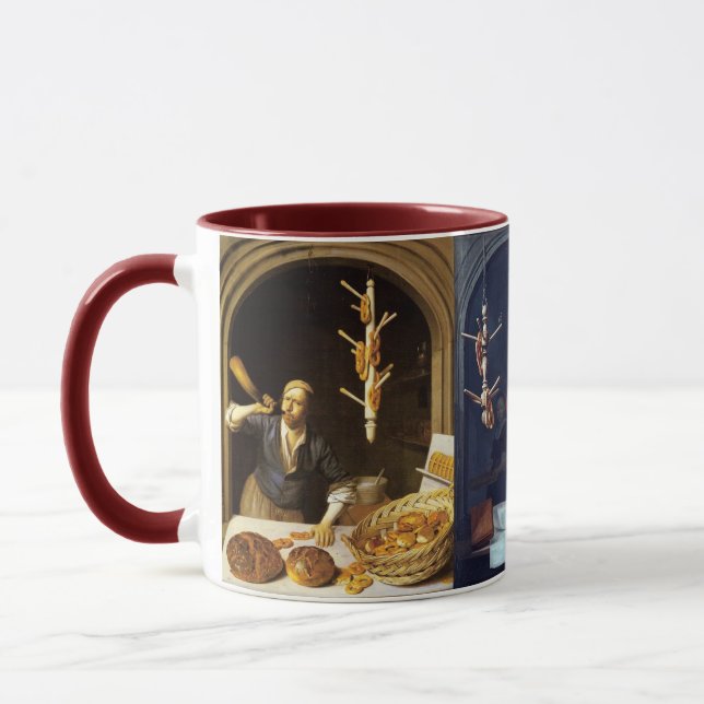 TAZA ANTIQUE OVEN BAKER ,BAKERY BREAD TIENDA (Izquierda)