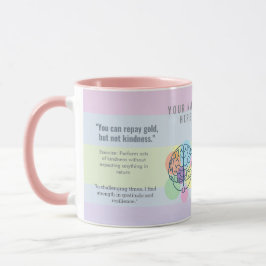 Taza antistress relax calm serenity yoga zen