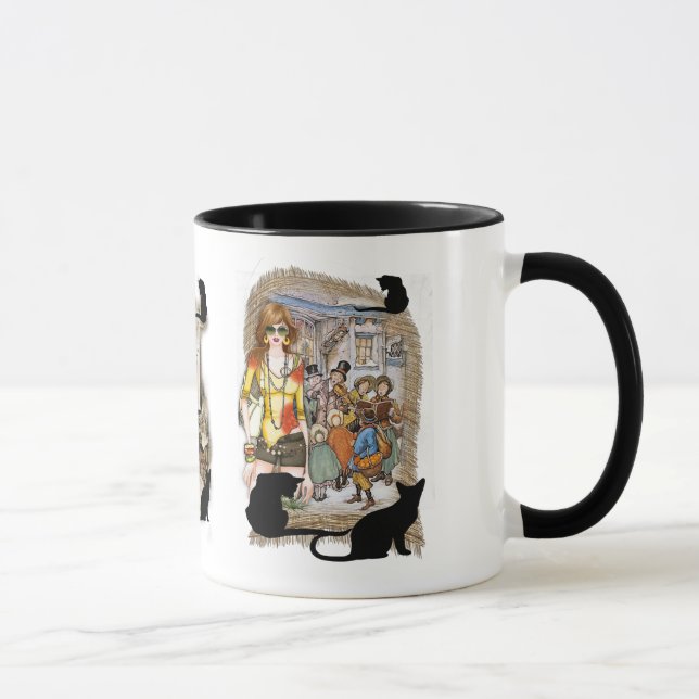 Taza Anton Pieck incorporado (Derecha)