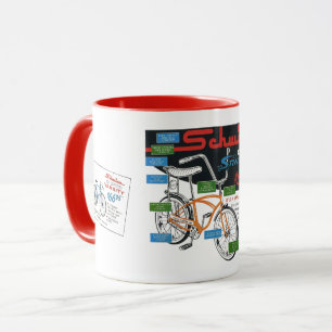 Taza Anuncio de bicicleta antigua