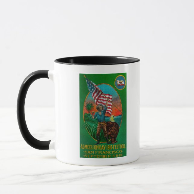 Taza Anuncio del día de admisión, Festival Estatal (Izquierda)