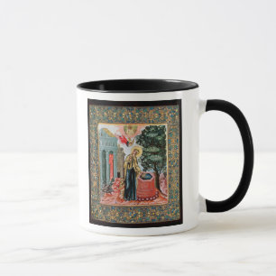 Taza Anuncio en la fuente