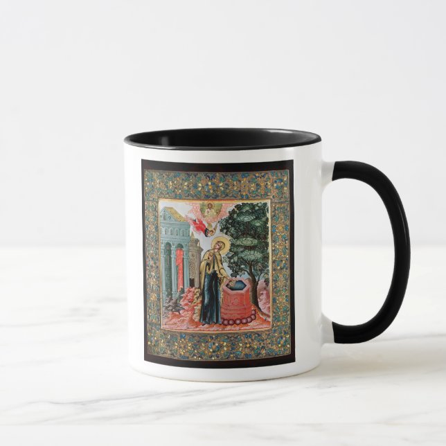 Taza Anuncio en la fuente (Derecha)