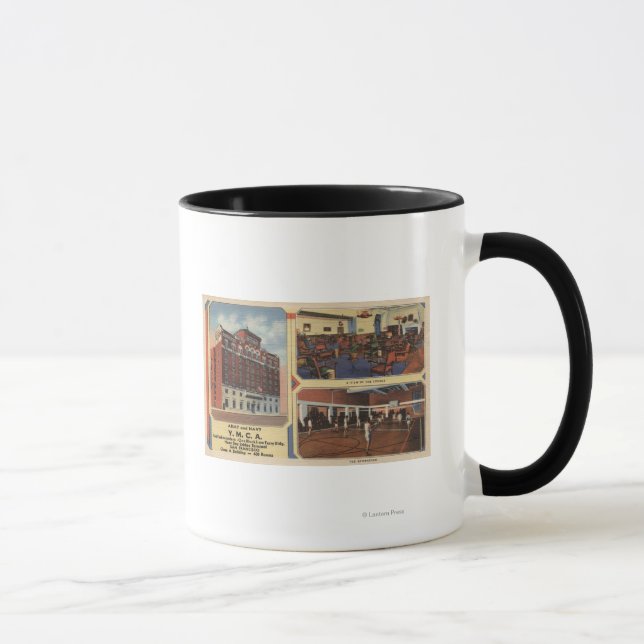 Taza Anuncio para el edificio del Ejército/Marina (Derecha)