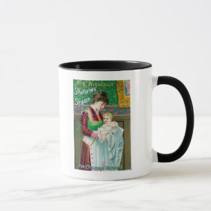 Taza Anuncio para el jarabe calmante de señora Winslows
