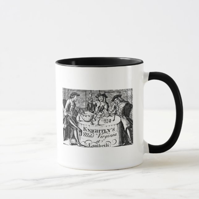 Taza Anuncio para 'Virginia suave caballeresca (Derecha)