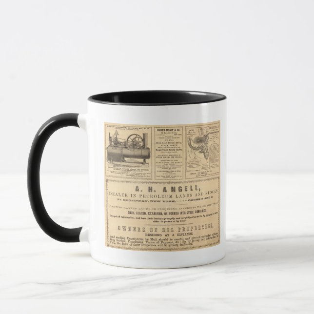 Taza Anuncios de Nueva York (Izquierda)